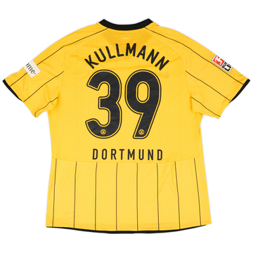 2008-09 Borussia Dortmund Match Issue Home Shirt Kullmann #39