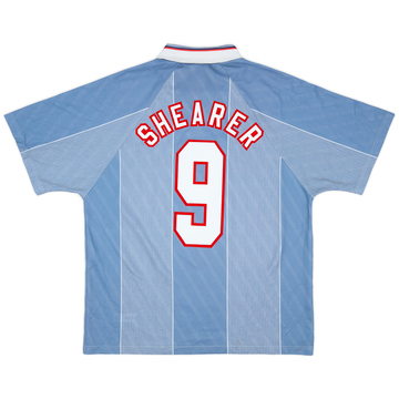 1996-97 England Away Shirt Shearer #9 - 8/10 - (XL)