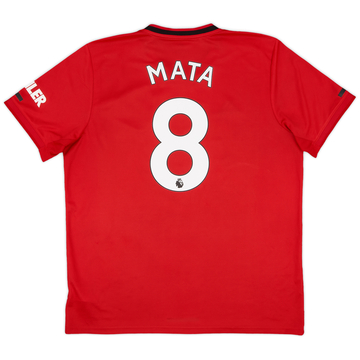 2019-20 Manchester United Home Shirt Mata #8 - 8/10 - (XL)