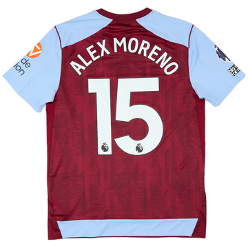 2023-24 Aston Villa Match Issue Alex Moreno #15