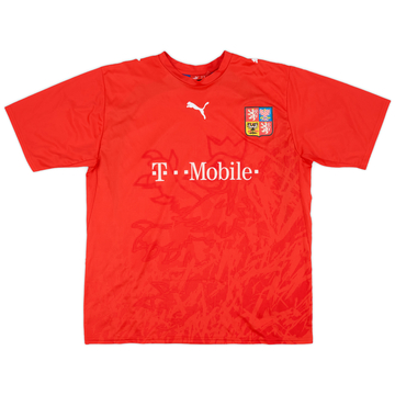 2006-08 Czech Republic Basic Home Shirt - 6/10 - (XL)