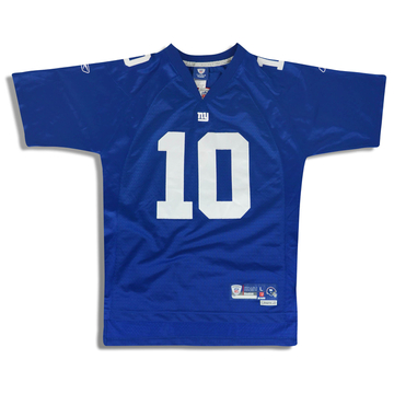 2008 New York Giants Manning #10 Reebok Premier Jersey (Home) Y