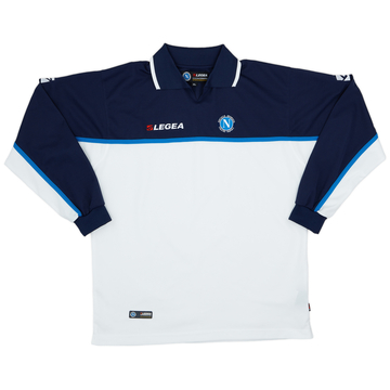 2003-04 Napoli Legea Polo L/S Shirt - 8/10 - (XL)