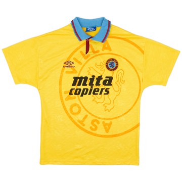1991-93 Aston Villa Third Shirt - 8/10 - (S)