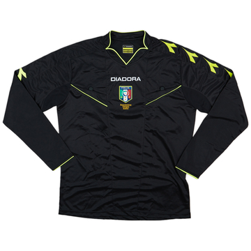 2013-15 Italy Diadora Referee Issue Shirt - 8/10 - (M)