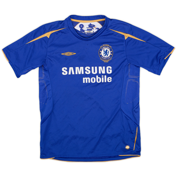 2005-06 Chelsea Centenary Home Shirt - 6/10 - (L.Boys)