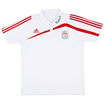 2009-10 Liverpool adidas Polo Shirt - 8/10 - (XL)