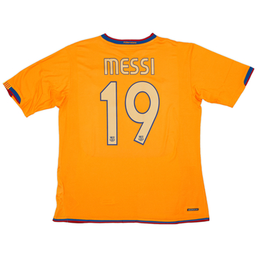 2006-08 Barcelona Away Shirt Messi #19 (L)