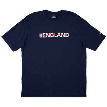 2010-11 England Umbro Cotton Tee - 9/10 - (XXL)