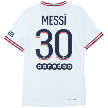 2021-22 Paris Saint-Germain Authentic Fourth Shirt Messi #30 - 10/10 - (XS)