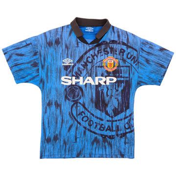1992-93 Manchester United Away Shirt - 9/10 - (S)