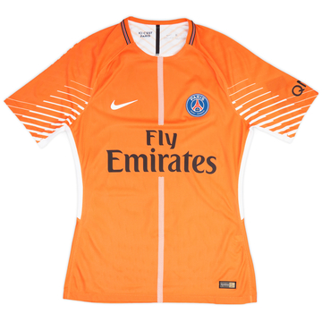 2017-18 Paris Saint-Germain Player Issue GK Home Shirt (XL)
