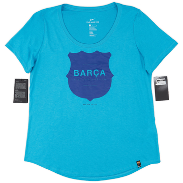 2017-18 Barcelona Nike Crest Tee (Women's)
