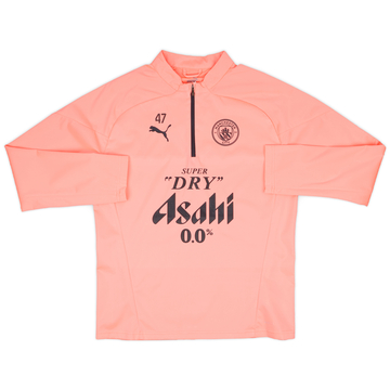 2023-24 Manchester City Player Issue 1/4 Zip Rain Top #47 (Foden) - 9/10 - (M)