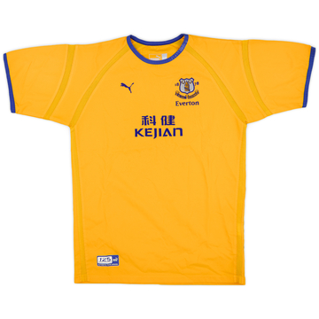 2003-04 Everton Away Shirt - 8/10 - (L.Boys)
