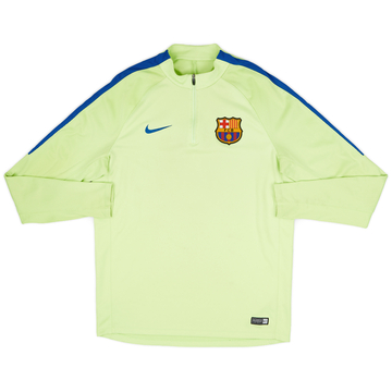 2017-18 Barcelona Nike 1/4 Zip Drill Top - 5/10 - (L)