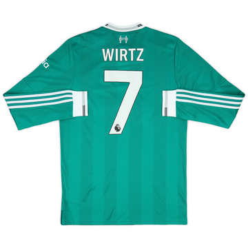 2025-26 Liverpool Authentic Third L/S Shirt Wirtz #7