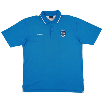 2006-07 England Umbro Polo Shirt - 8/10 - (XL)
