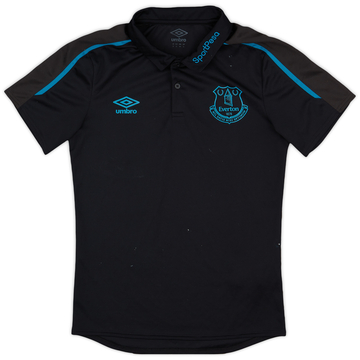 2017-18 Everton Umbro Polo Shirt - 7/10 - (S)