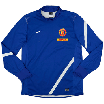2011-12 Manchester United Player Issue Nike Drill Top - 6/10 - (XL)