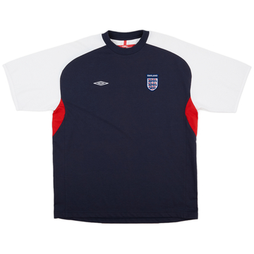 2004-06 England Umbro Training Shirt - 8/10 - (XL)