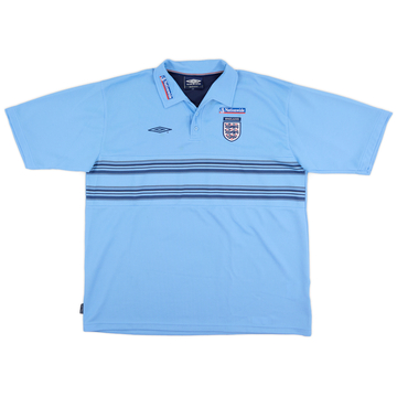 2000-01 England Umbro Polo Shirt - 8/10 - (XXL)