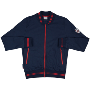 2016-17 Cagliari Macron Track Jacket - 10/10 - (M)