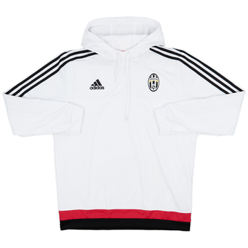 2015-16 Juventus adidas Hooded Sweat Top - 8/10 - (L)