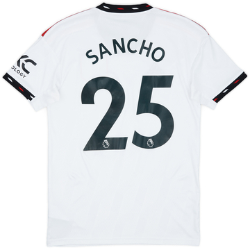 2022-23 Manchester United Away Shirt Sancho #25 - 9/10 - (S)