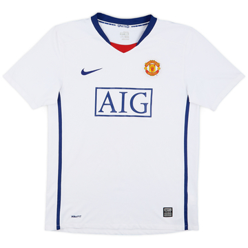 2008-10 Manchester United Away Shirt - 7/10 - (XL.Boys)