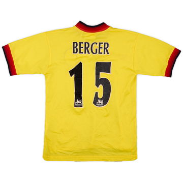 1997-99 Liverpool Away Shirt Berger #15 - 5/10 - (Y)