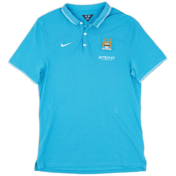 2014-15 Manchester City Nike Polo Shirt - 8/10 - (L)