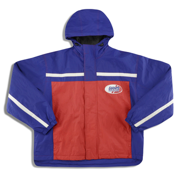 1990s New York Giants NFL Game Day Rain Jacket XL