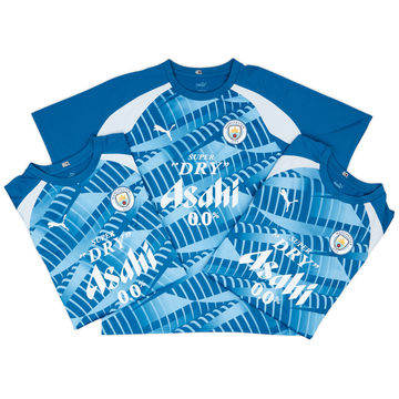 2023-24 Manchester City Player Issue Pre-Match Shirt # - 9/10