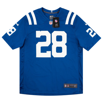 2020-22 Indianapolis Colts Taylor #28 Nike Game Jersey (Home) L - W/Tags
