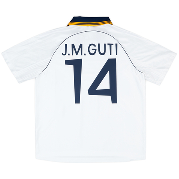 1999-00 Real Madrid adidas Reissue Home Shirt J.M.Guti #14