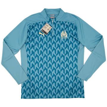 2024-25 Olympique Marseille Puma Pre-Match 1/4 Zip Training Top