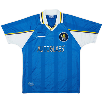 1997-99 Chelsea Home Shirt - 8/10 - (XL.Boys)