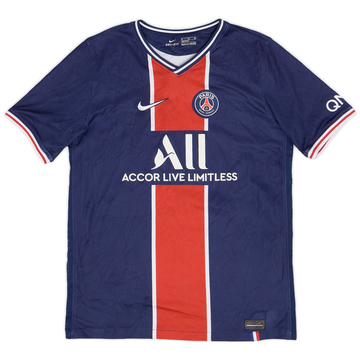 2020-21 Paris Saint-Germain Home Shirt - 8/10 - (XL.Boys)