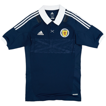 2011-13 Scotland Player Issue Techfit Home Shirt - 6/10 - (XL)