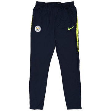 2018-19 Manchester City Nike Track Pants/Bottoms - 9/10 - (M)