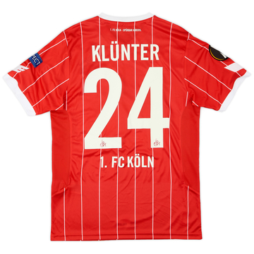 2017-18 FC Koln European Home Shirt Klunter #24 (S)