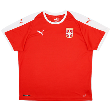 2018-19 Serbia Home Shirt - 8/10 - (XL)