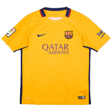 2015-16 Barcelona Away Shirt - 8/10 - (XL.Boys)