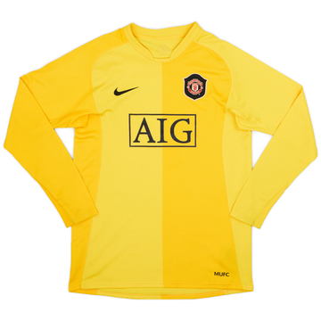 2006-07 Manchester United GK Shirt - 8/10 - (XL.Boys)