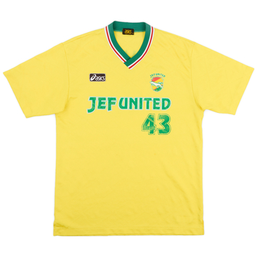 1993 JEF United Asics Player Issue Training Shirt #43 - 7/10 - (L)