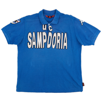 2008-09 Sampdoria Kappa Polo Shirt - 6/10 - (M)