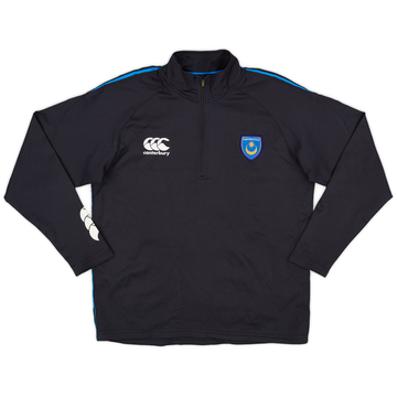 2007-09 Portsmouth Canterbury 1/4 Zip Sweat Top - 9/10 - (M)