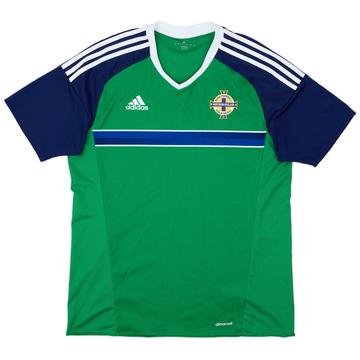2016-17 Northern Ireland Home Shirt - 8/10 - (L)