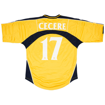 2005-06 Avellino Match Issue GK Shirt Cecere #17